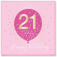 21st  Birthday Card Female*