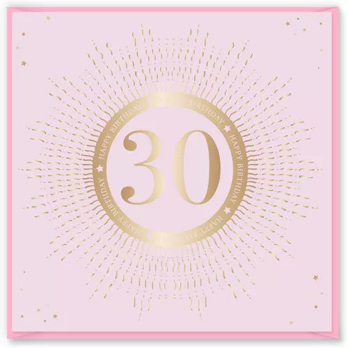 30th Birthday Card Female*