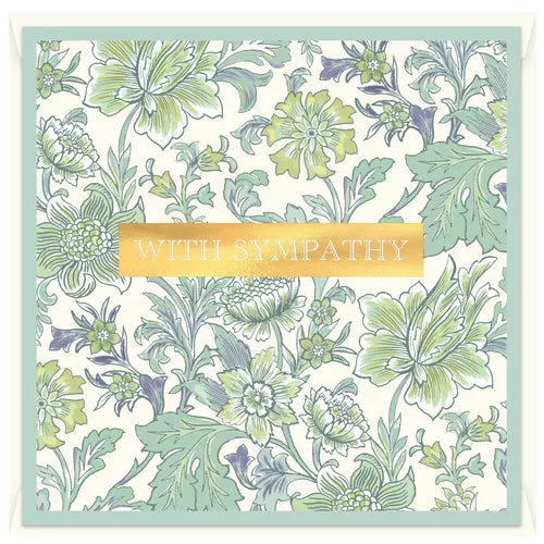 DBV SQ CARDS - BLOOMS SYMPATHY CARD