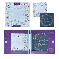 CHRISTMAS BY VIOLET Pk10 CHRISTMAS CARDS - WINTER WONDERLAND