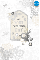 CONGRATULATIONS ON YOUR WEDDING DAY CARD