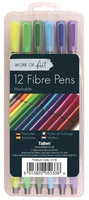 Work of Art 12 Washable Fibre Pens*