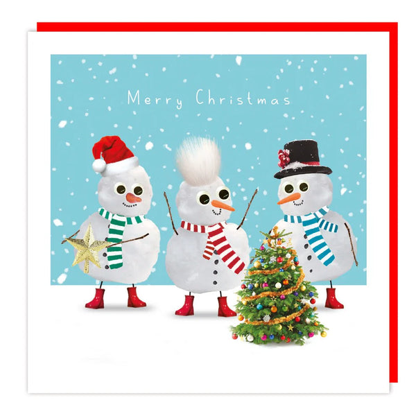 Snowmen  Christmas Card