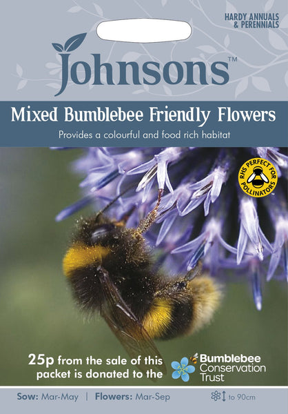 MIXED Bumblebee Friendly Flowers