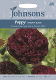 POPPY Paeony Black