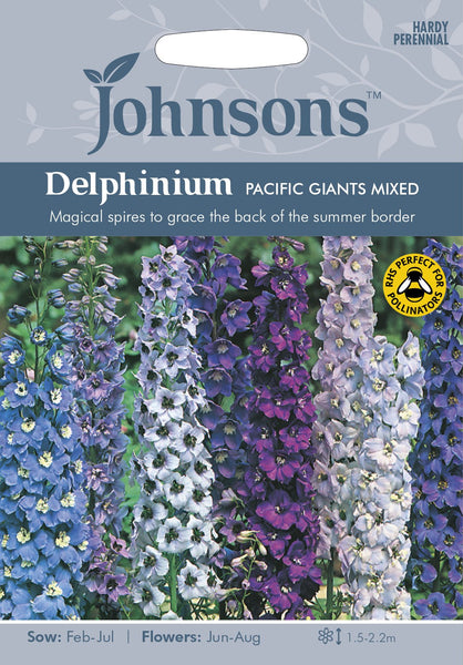 DELPHINIUM Pacific Giants Mixed