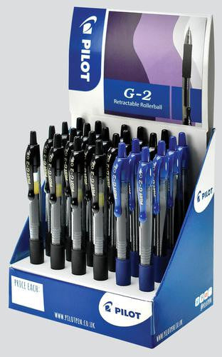 Pilot Pen D/Box G2 Black/Blue