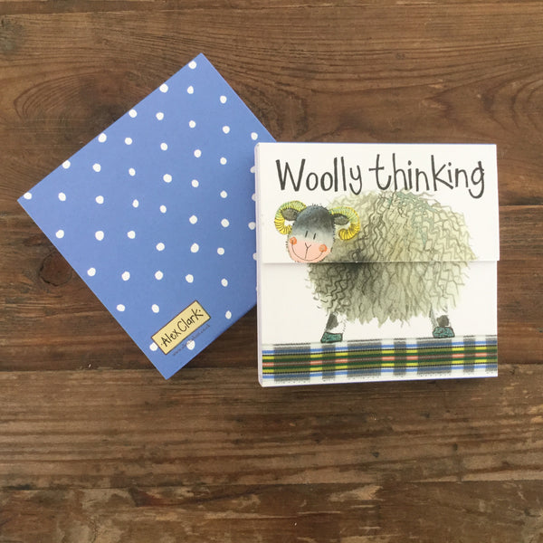 WOOLLY THINKING MINI MAGNETIC NOTEPAD