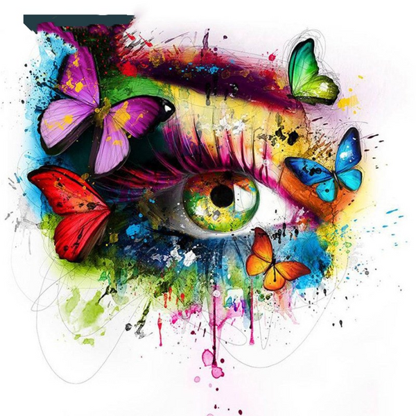 Diamond Painting - Painted Eyes
