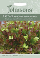 LETTUCE Red & Green Salad Bowl Mixed