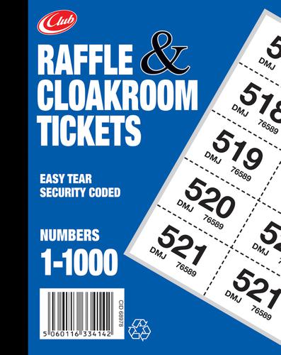 1-1000 Raffle tickets - CLUB