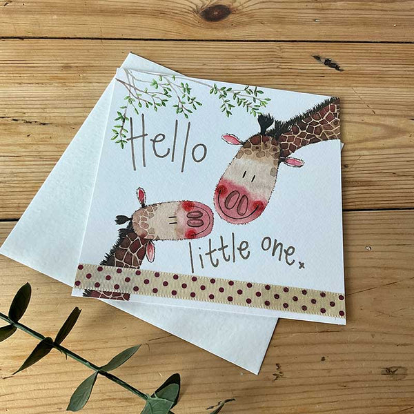 HELLO LITTLE ONE GREETING CARD