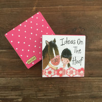 HORSE AND RIDER MINI MAGNETIC NOTEBOOK