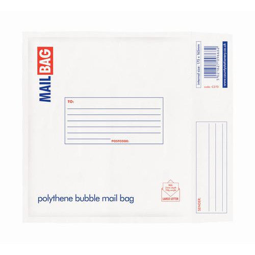 Mail Bags Bubble Lined Cd Size