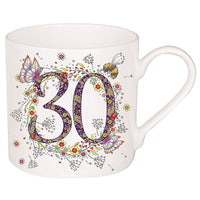 Doodleicious 30th Mug