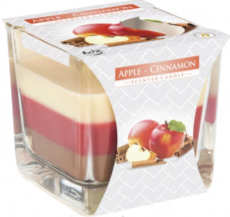Rainbow Jar Candle - Apple & Cinnamon