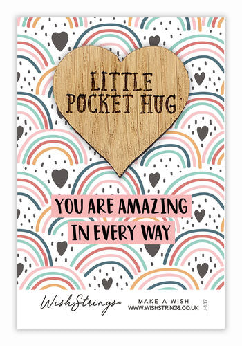 You Are Amazing Little Pocket Hug