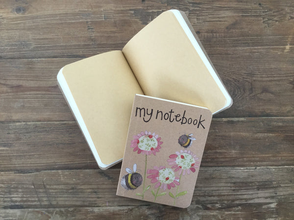 BEES SMALL KRAFT NOTEBOOK