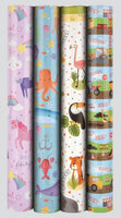 Roll of Wrapping Paper - Bright - KIDS
