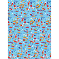 Outer Space Gift Wrap - 1 Sheet