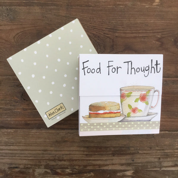 FOOD FOR THOUGHT MINI MAGNETIC NOTEBOOK