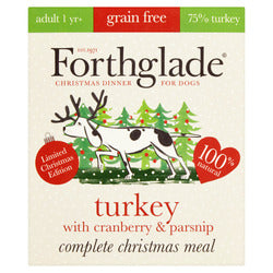 Forthglade Just Dog Christmas Dinner - Turkey, Cranberry & Parsnip 395g