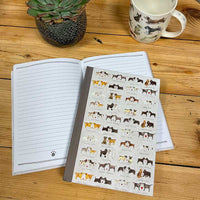 DELIGHTFUL DOGS SMALL HARDBACK JOURNAL