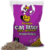 CJ's  Premium Cat Wood Litter 30litre