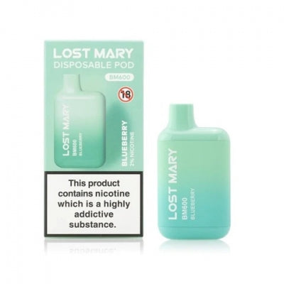 ELF BAR LOST MARY 2% NICOTINE BM600 BLUEBERRY VAPE The Alderney Centre ELF BAR LOST MARY 2% NICOTINE BM600 BLUEBERRY VAPE The Alderney Centre