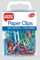 COLOURED PAPER CLIPS