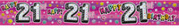 Party Banner - Age 21- female