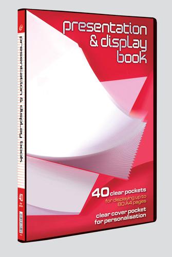 Presentation & Display Book - 40 clear pockets