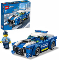 LEGO 60312 City Police Car Toy for Kids 5 plus Years Old with Officer Minifigure, Adventures Series, Chase Vehicle Building Set