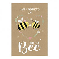 MOTHER'S DAY QUEEN BEE POPPET CARD