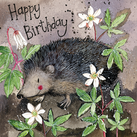 Mr Prickly Happy Birthday Card
