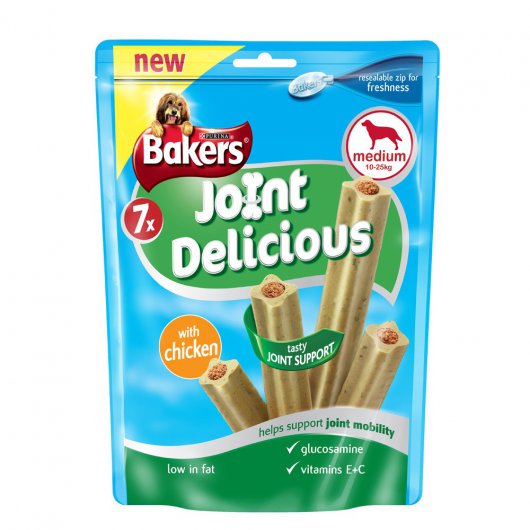 Bakers Joint Delicious Chicken  x 7 sticks - Medium Dog