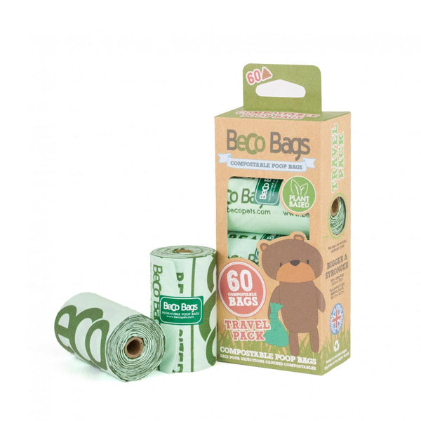 Beco Compostable Bags 60 Travel (4 x 15)