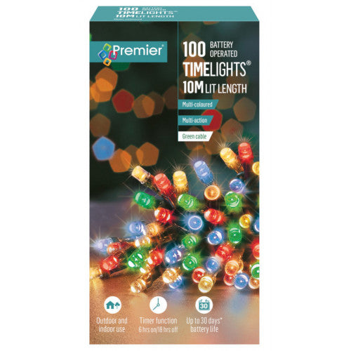 100 LED TimeLights - Multi-coloured