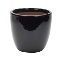 Cambridge Egg Pot 26cm - BLACK