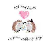 Wedding Hedgehogs Greeting Card