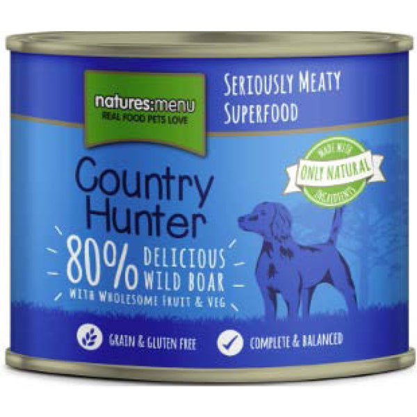 Country Hunter Meals Dog Can Delicious Wild Boar 600g