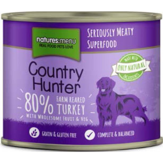 Country Hunter Meals Dog Can Farm Reared Turkey 600g