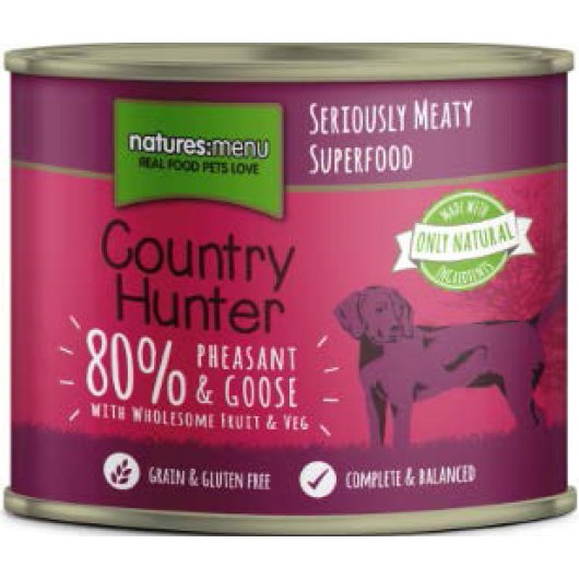 Country Hunter Meals Dog Can Pheasant And Goose 600g