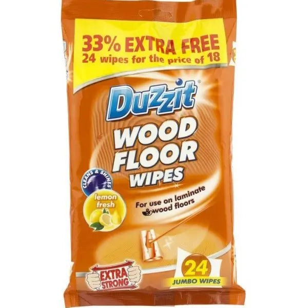 Duzzit Wood Floor Wipes