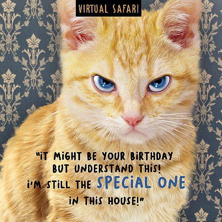 Virtual Safari - SPECIAL - Birthday Card