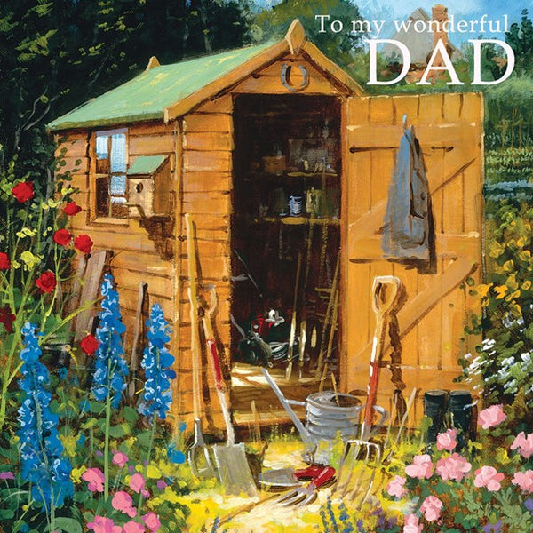 Father's Day Card - Summertime Shed