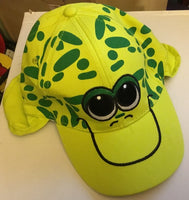 Children's Animal Sun Hat with Neck Guard - 2 Sizes, 4 Designs