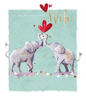 WIFE / LOVE LETTER Birthday/Greeting Card