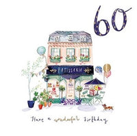 60TH / LA PATISSERIE Birthday/Greeting Card
