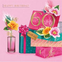 60TH / A SPECIAL DAY Birthday/Greeting Card